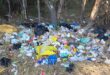 Some of the rubbish thrown on a farm outside Fochville this week.