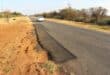 Here a new patch of tar seem to have been laid on a section of the road that was recently re-tarred. Photo: Adele Louw (Fochville and Carletonville Herald)