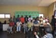 The recipients of the donations with the leaders on Mandela Day Celebration