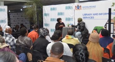 Many residents attended the event.
