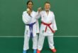 The star karateka Peyton Soobramany (left) and Dylan Venter (right).