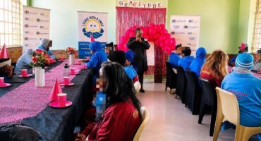 The patients, which includes residents pf Merafong, enjoyed the event. Photo: Supplied