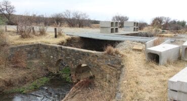 The closed bridge is a huge nuisance to residents and emergency services, who now have to take long detours. Photo: Adele Louw (Carletonville and Fochville Herald)