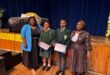 Lizalise Magwanya and Itumeleng Meletse at the event.