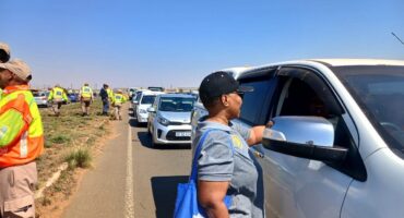 Various motorists were reached during the action.