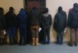 Some of the suspects who were arrested. Photo: SAPS