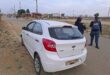 The stolen car that was recovered in Greenspark. Photo: Fochville CPF