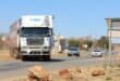 Trucks such as this one just pulls out in front of oncoming drivers. Photo: Adele Louw (Carletonville and Fochville Herald)