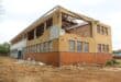 The old building at the corner of Annan Road and Kaolin Street is being demolished to make way for a new strip mall.