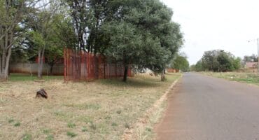 The man was kidnapped in Talc Street near the SAVF's buildings. Photo: Adele Louw (Carletonville and Fochville Herald)
