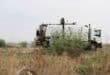This jet-vac truck was dumping its contents in the veld near Hlanganani Primary School. Photo: Adele Louw (Carletonville and Fochville Herald)