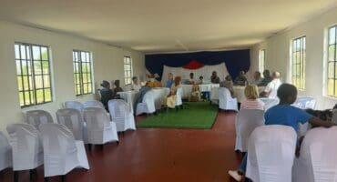 The special party for the child, who is currently in a place of safety and cannot be identified, was held at Ubuntu Home.