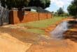 Sewage streaming from a manhole in 25th Avenue. Photo: Adele Louw (Carletonville and Fochville Herald)