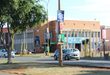 Some of the election posters in Annan Road in Carletonville. Photo: Carletonville and Fochville Herald