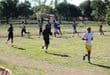 Some members of the OweSam United club in Carletonville practicing at Carleton Jones High School this week. Photo: Adele Louw (Carletonville and Fochville Herald)