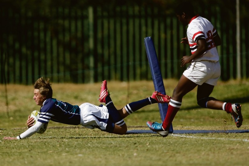 Rugby, Smuts teen Overvaal. Foto: Ettienne van Rensburg