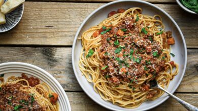 29 MARCH - WFD - Beef spaghetti Bolognese