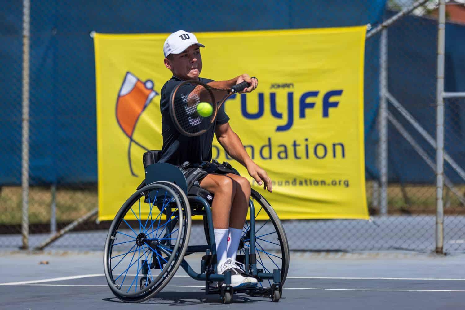 AJ Japan by die Afrika rolstoeltenniskampioenskappe