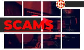 Illustrasiefoto vir aanlyn bedrog