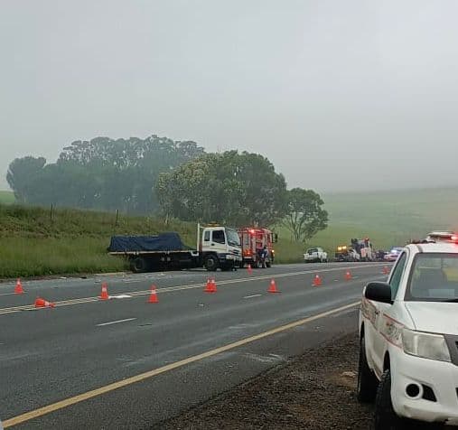 Botsingstoneel N1 Van Rheenen-pas
