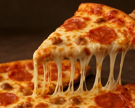 Pizza illustrasiefoto