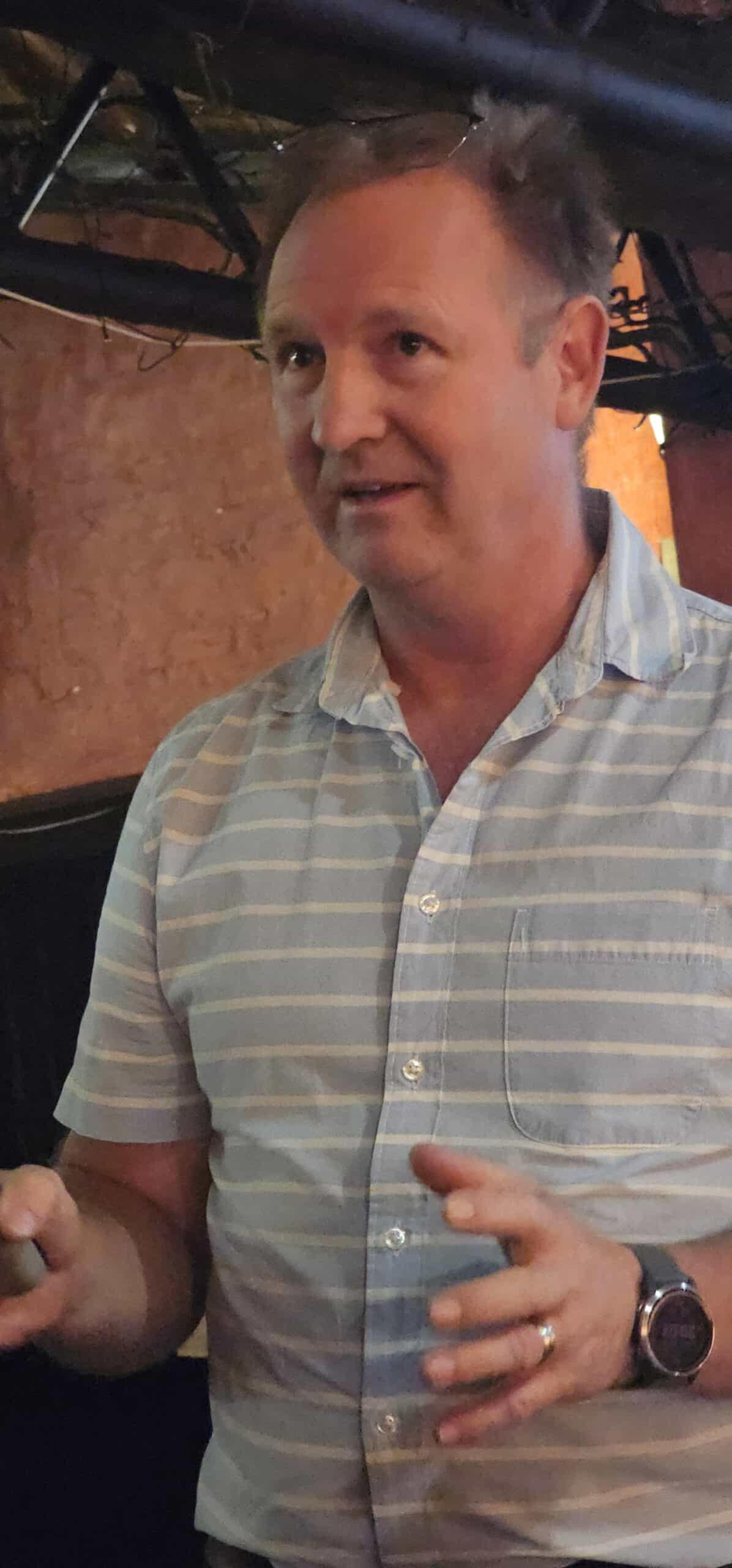 Prof Peet van der Merwe.