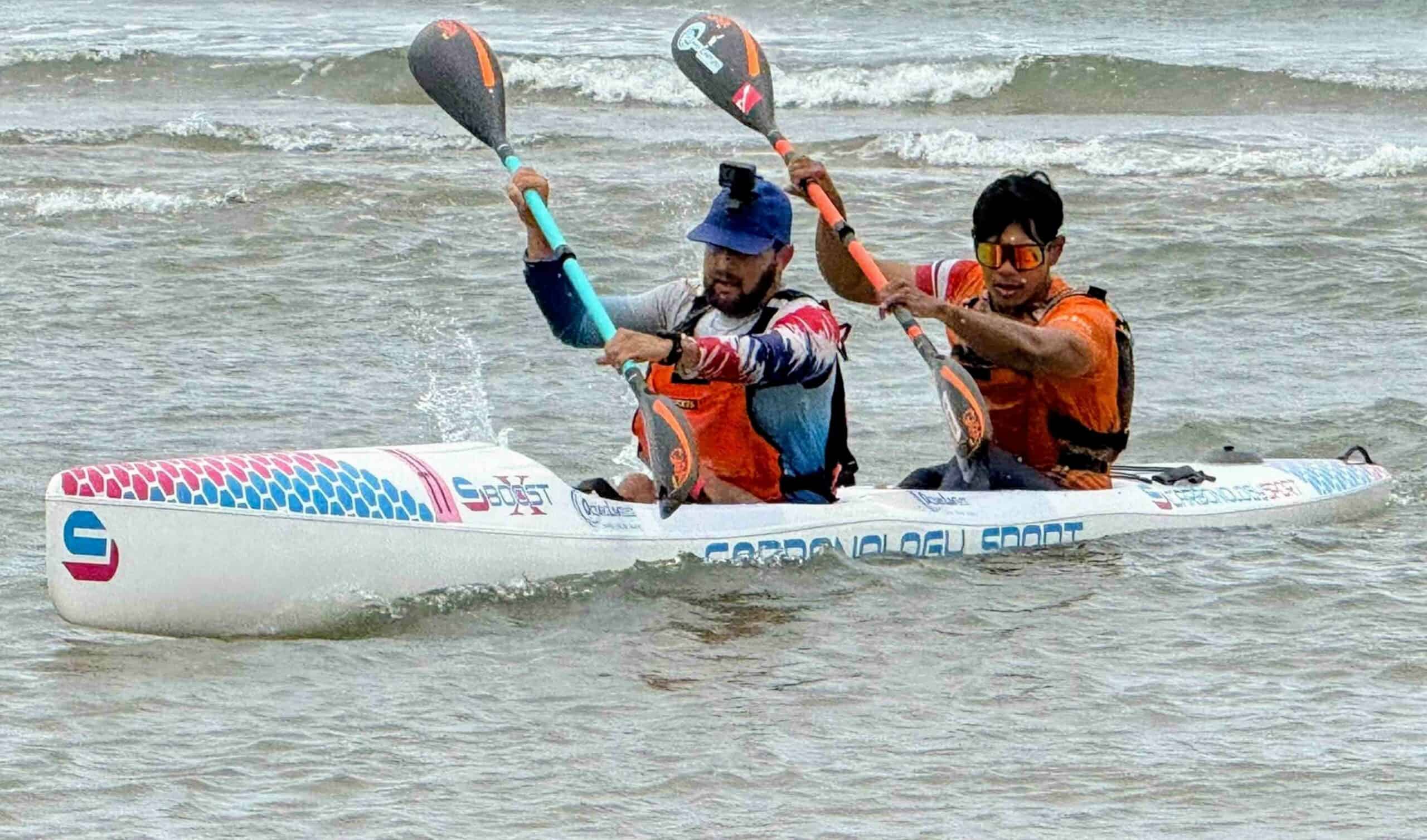 Schalk Iewan van Zyl and Kittithon Klaikhum at ICF.