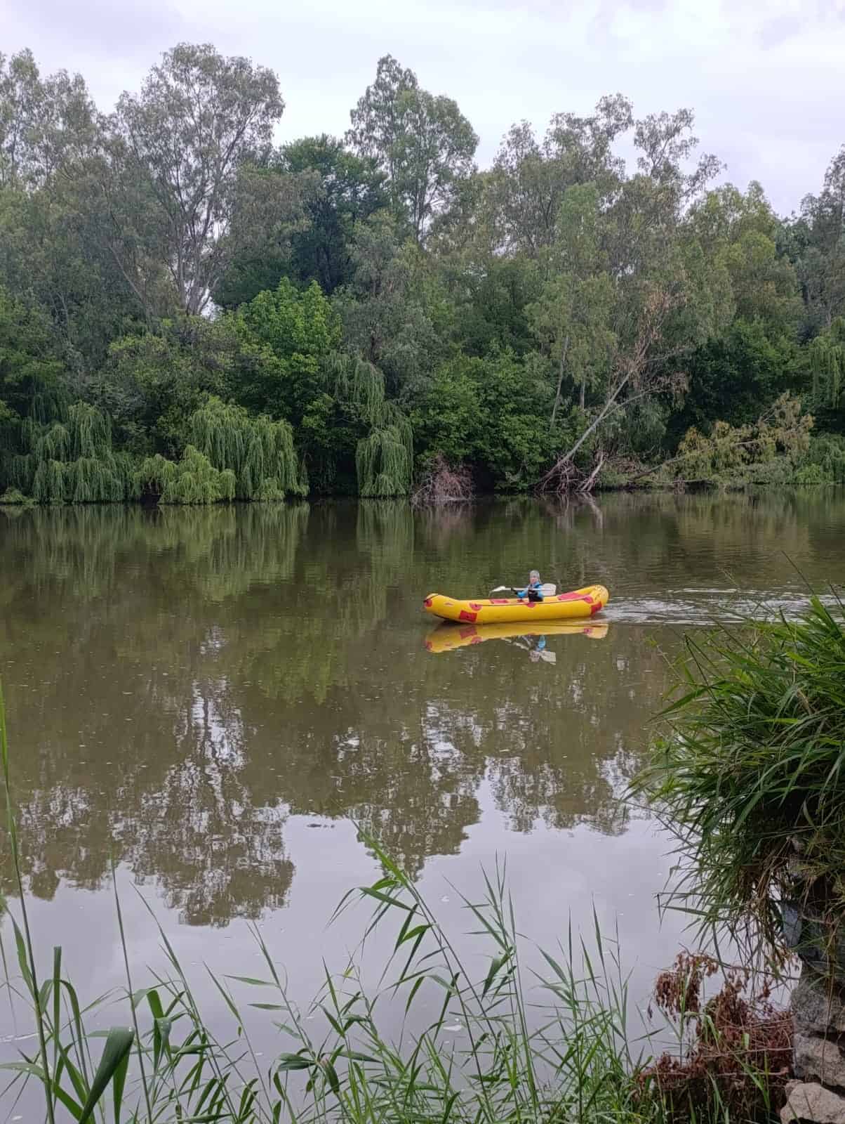 Konstabel Monica Delport op die water
