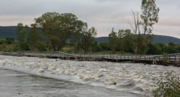 Schoemansdriftbrug in die Vredefort Koepel