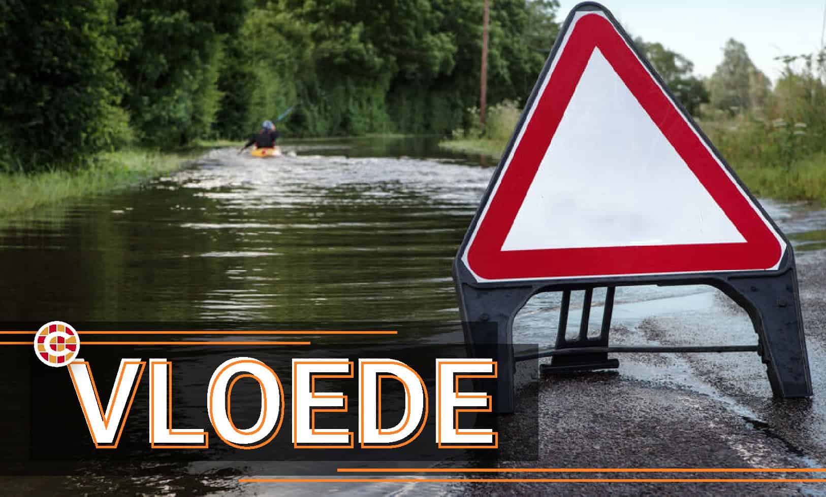 Vloede illustrasiefoto