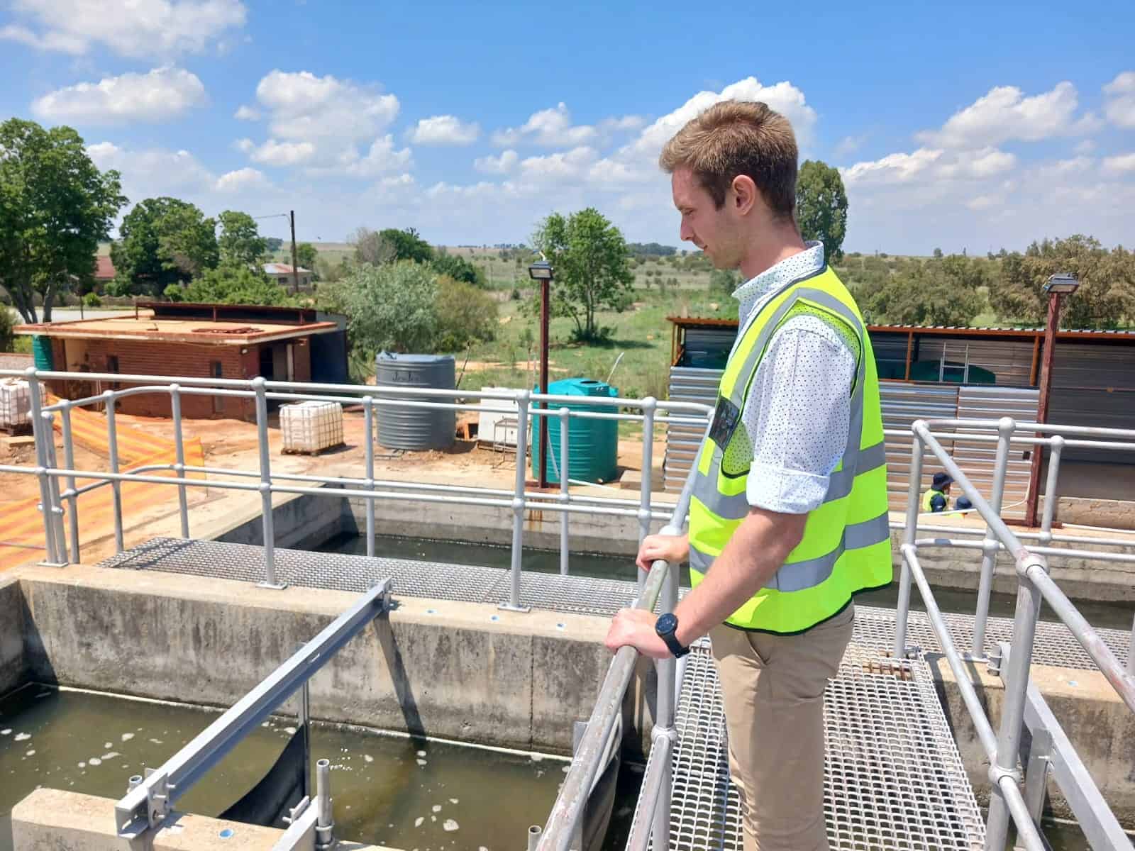 Herstel van Vredefort watersuiweringsaanleg