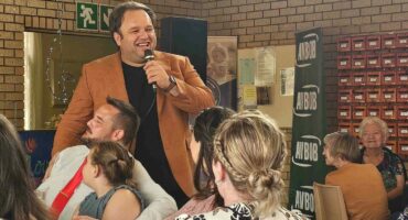 Germandt Geldenhuys met sy optrede in Parys.