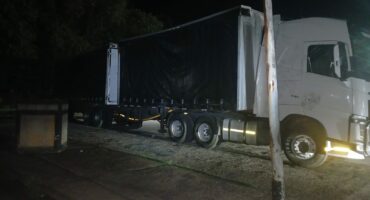 Die vragmotor wat tydens die arrestasie teruggevind is. Foto: Verskaf