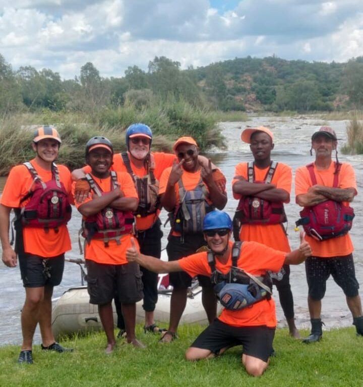 Guides locally trained by Graeme Addison. They all have found work all over South Africa.