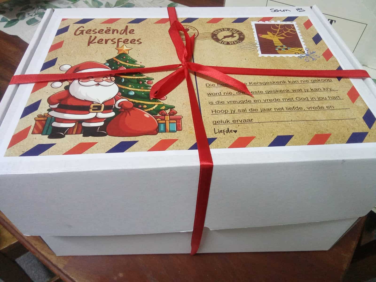 Geskenke vir minderbevoorregte kinders