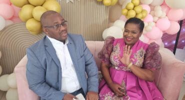 Lieutenant General Baile Motswenyane at her farewell function in Parys.