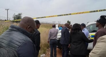 Photos of the tragic accident scene in Vanderbijlpark this morning.
