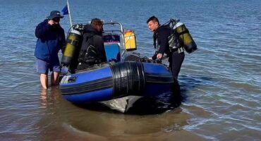 'n Foto wat oor die naweek deur Vaal River Rats SA op hul Facebook-blad gedeel is tydens die soektog.