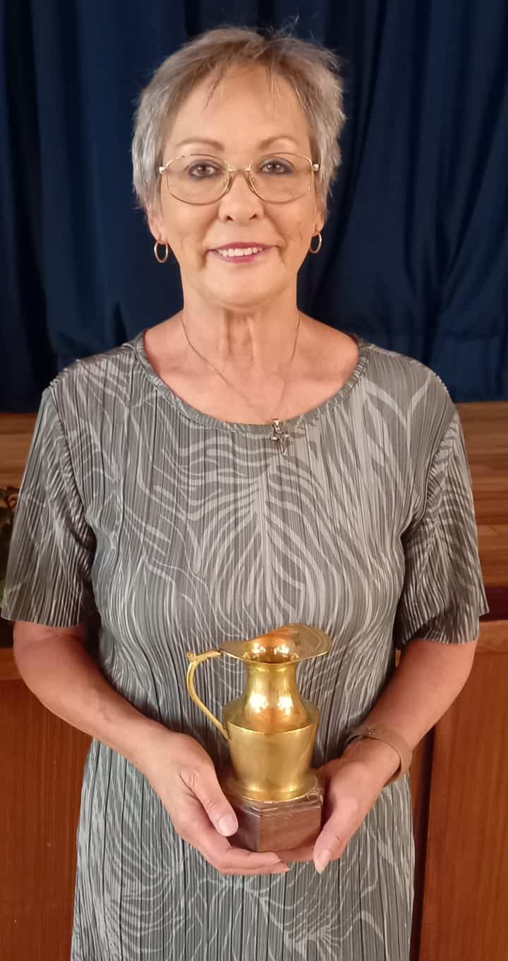 Stompie Thesner is erken vir die meeste punte op Takvlak vir die dag.