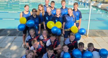 Swemmers van Thunder Aquatics wat by die Fezile Dabi Swemgala presteer het.