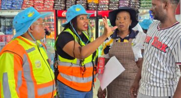 A joint municipal departmental operation to audit electricity supply and usage in Heilbron was done today.