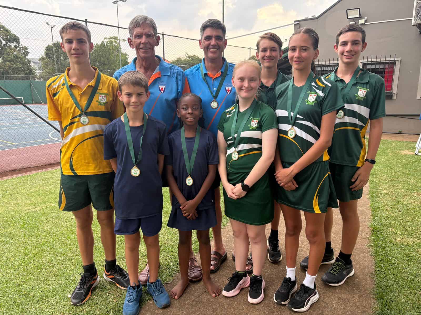 Ringtennisspelers van Parys se SA kampioenskap prestasies