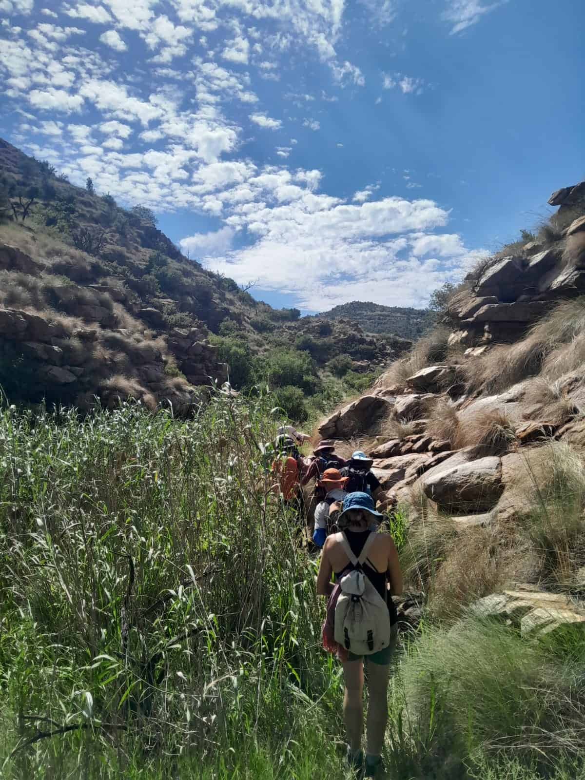 The Camino terrain is mountainous, requiring reasonable fitness. Photos: Annemarie Ferreira & Awie van den Bergh