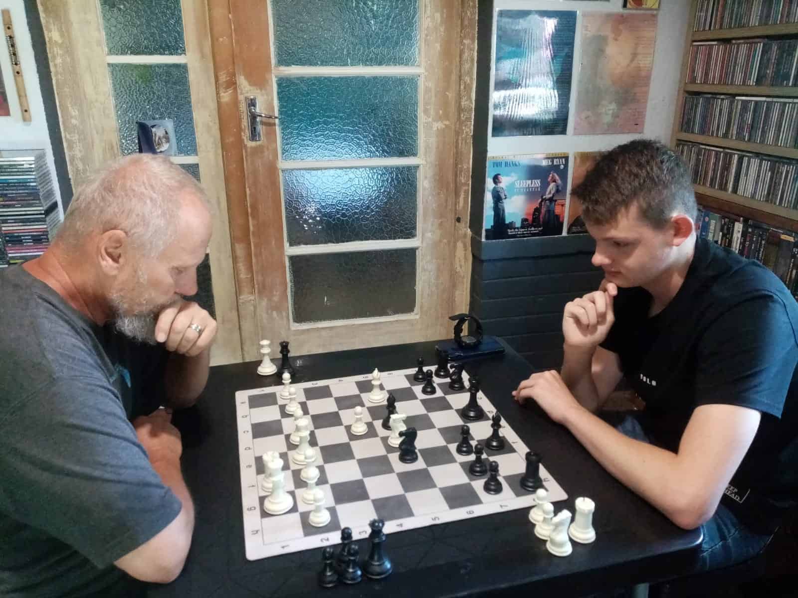  Danny Botes and Urban Swart. at the KK Curro Tournament. 