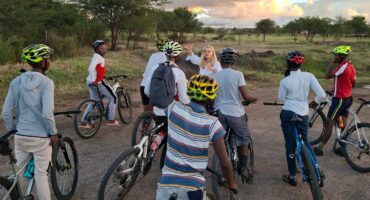 Ready for the action in the Parys Wetland area on Saturday.