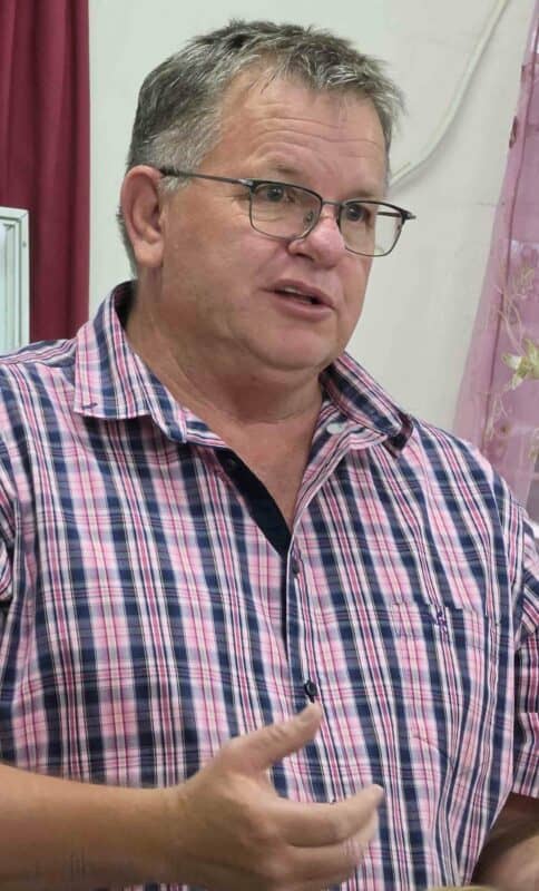 Adjudant-offisier Jan le Roux. Foto: Liezl Scheepers