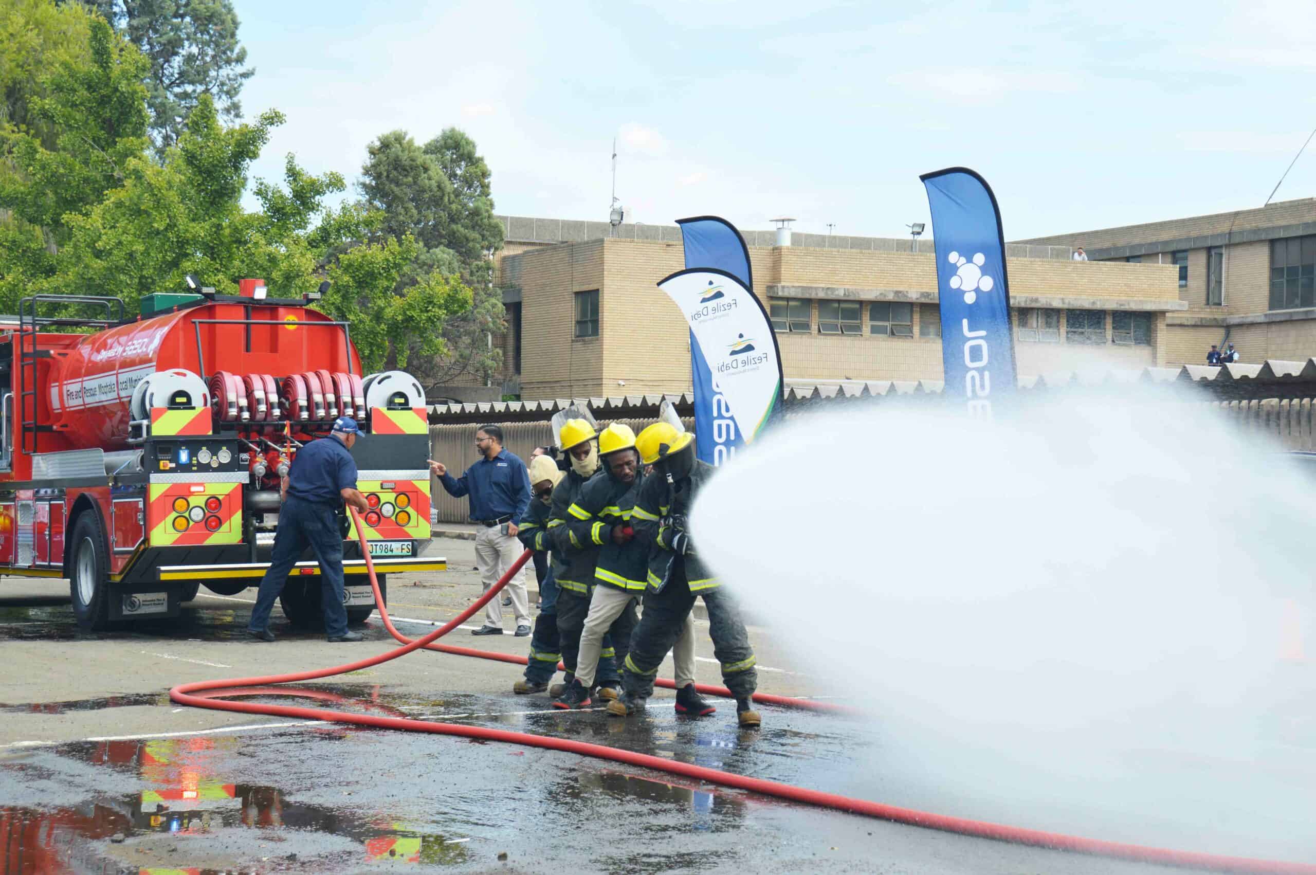 Sasol donates fire truck to Moqhaka municipality