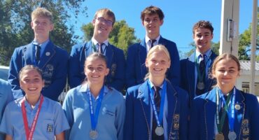Hoërskool Parys atlete wat aan die Vrystaat atletiekkampioenskappe deelgeneem het.