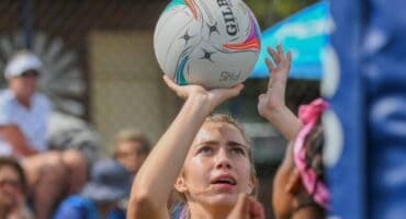 Die foto is tydens die 2025 Parys Hoërskool Alumni Namgola Sportweek geneem. Foto: Marais Nell en Sybil Joubert.