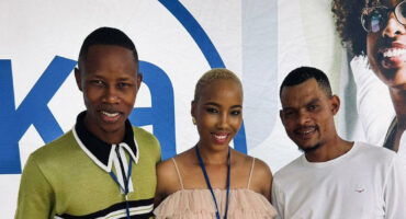 Mordecai Ndlovu (Social Entrepreneur), Ms. Karabo Sesing of Sesing Beauty Car, and Mr. Lebohang Melato of Solar Flex Repairs and Maintenance.